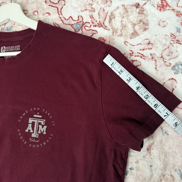Aggie Land‎ Outfitters Unisex Maroon Tshirt XL Gameday Football Short Sleeve Tee - Picture 6 of 6